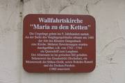Kath. Wallfahrtskirche Maria zu den Ketten in Zell a. H.
