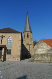 Kath. Kirche St. Cäcilia in Mühlhausen i. K.